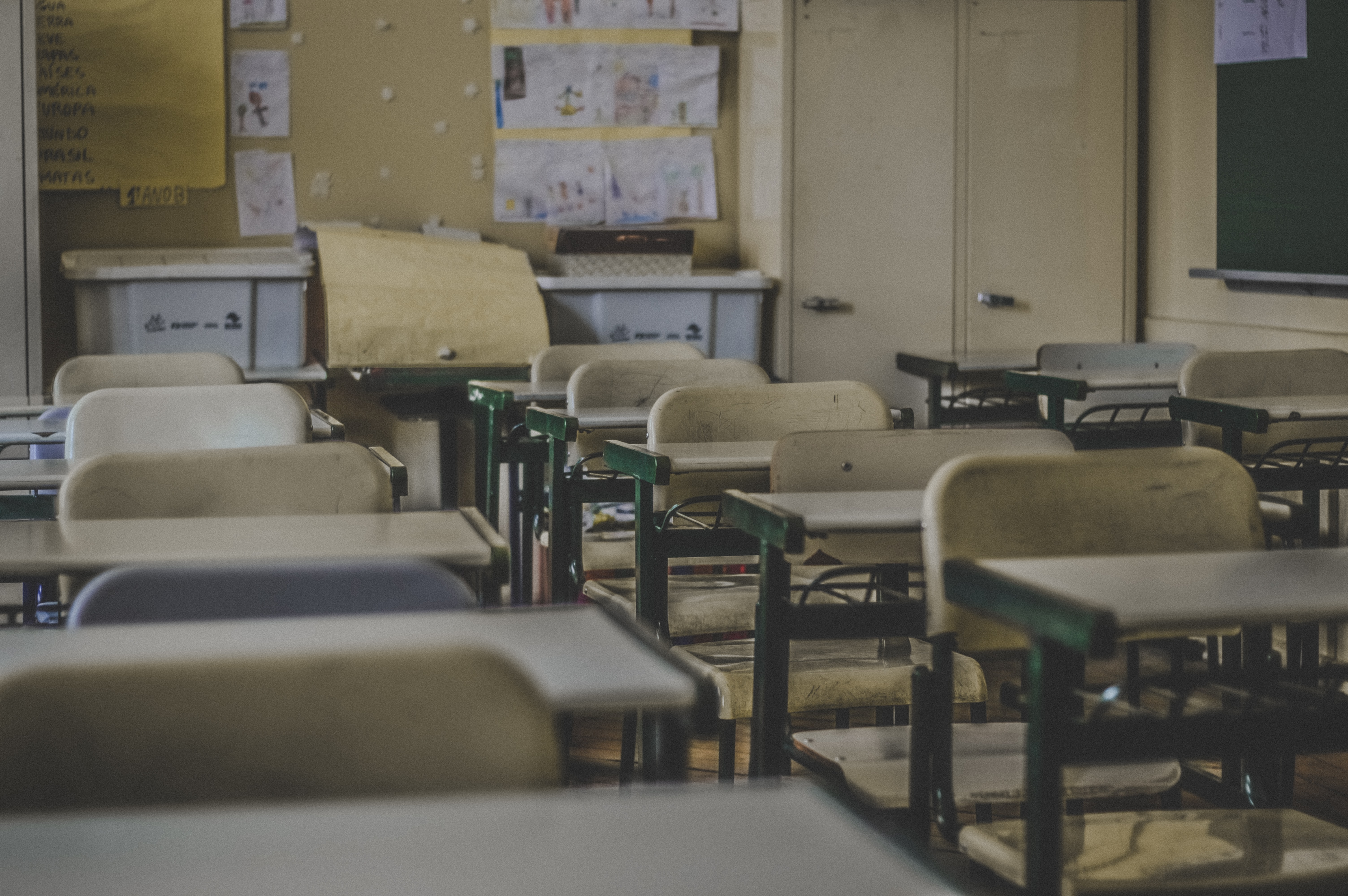 empty school classroom