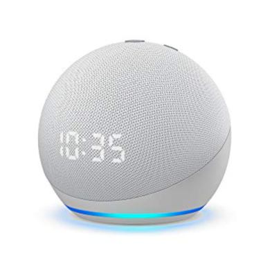 a round smart speaker 